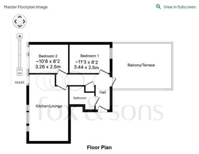 The I360 Flat, Penthouse, Sea View, Large Private Roof Terrace, 2 Bedroom, Up To 6 Guests *